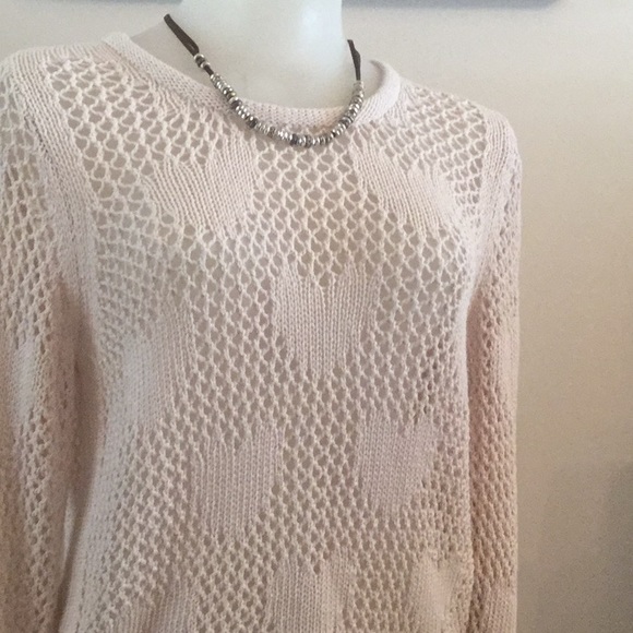 LC Lauren Conrad Sweaters - Lauren Conrad Sweater,  Cream, Size M.